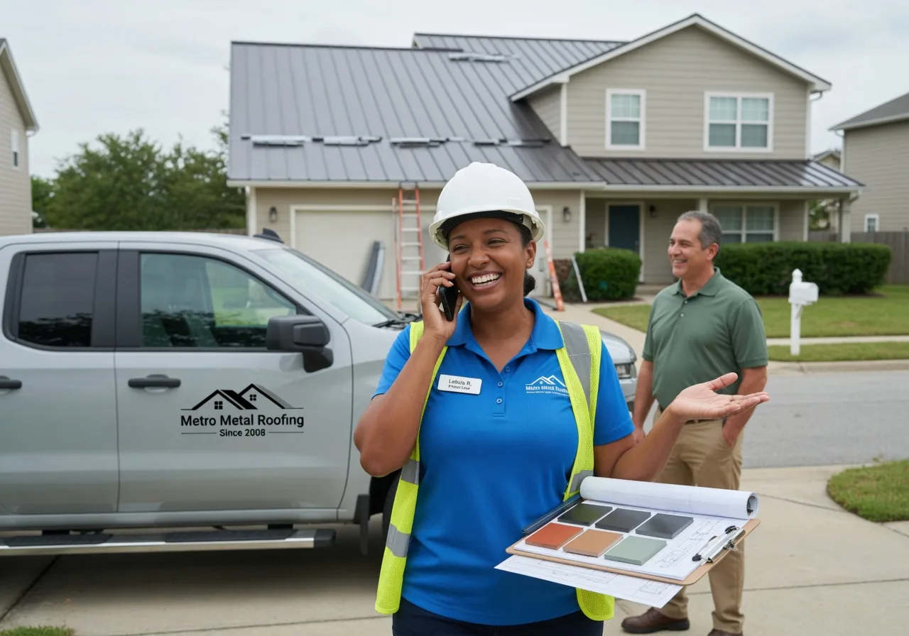 Storm Damage Metal Roof Repair in Hornsby, TN